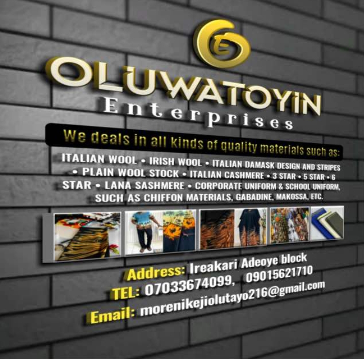 Oluwatoyin Fabric Enterprises